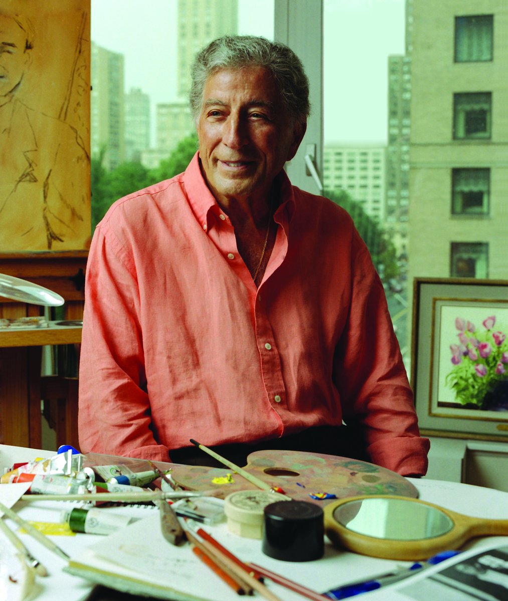 itstonybennett's tweet photo. The best time to pick up a new form of artistic expression is right now.

Photo: Mark Seliger https://t.co/S9hYQ5jtRX