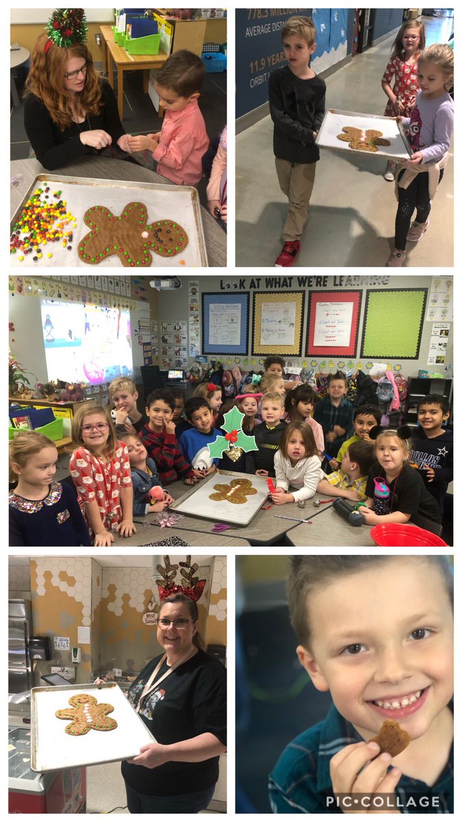 KSmithSidekicks's tweet photo. Kindergarten was cooking up some trouble! The Gingerbread Man ran away and hid with the authority figures at school! We found him tho, and he tasted delicious!! #cankinder #becannonproud @canstem https://t.co/MUJVXHN2tr