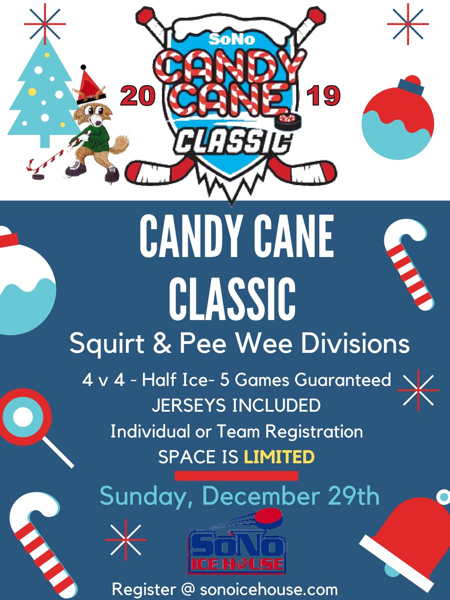 Let's go Squirts and PeeWees. Sign up now @ sonoicehouse.com and enjoy the reason why you play the game #goodtimesmakingnewmoves #holidaycellys #hockey #cthockey #sonoicehouse