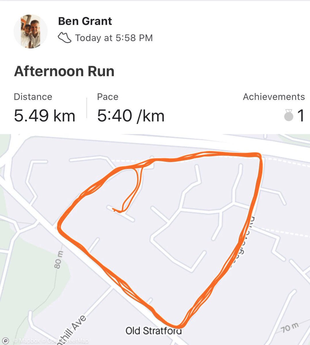 BNGRNT's tweet photo. 5:40/km with 39m elevation circling Old Stratford will take that all day #mkhalfmarathon https://t.co/zbQysDSL9C