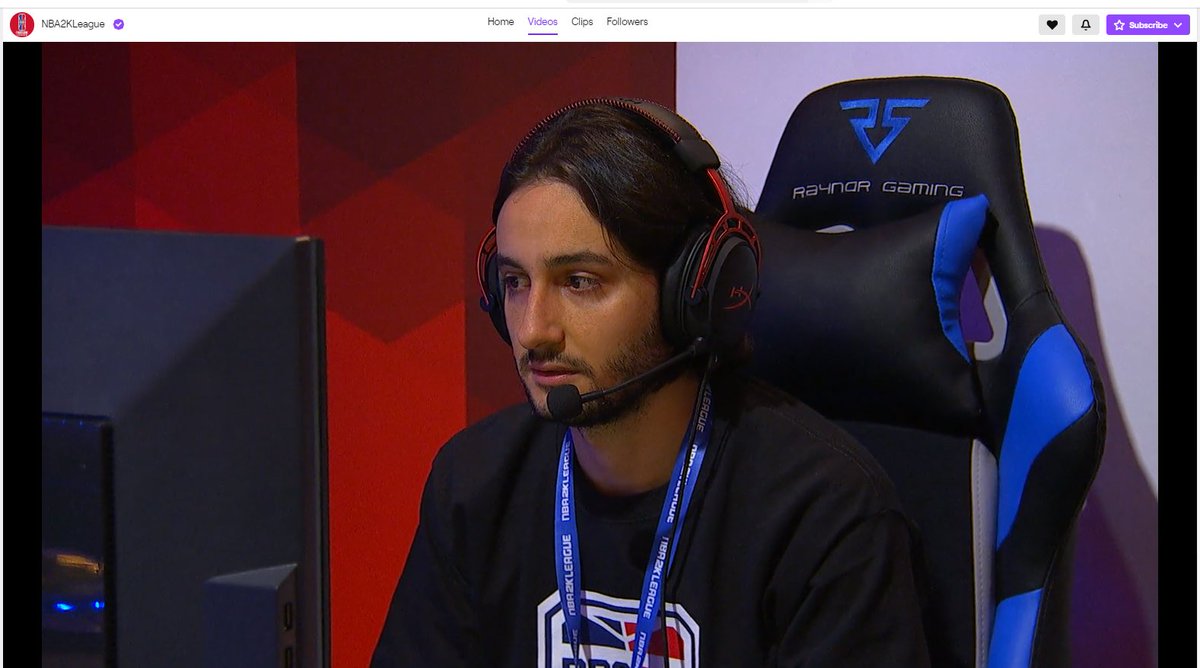 raynoresports's tweet image. @raynoresports official gaming chair of @NBA2KLeague #technologicallyadvanced #comfortable