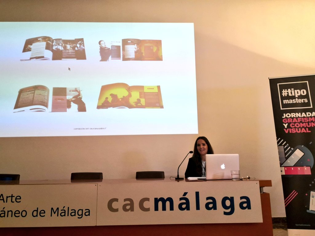 cibermarikiya's tweet photo. Buscar o escoger proyectos con los que nos sintamos identificadxs, crear un idilio con nuestros proyectos... Para que el resultado sea tal que este... Gracias, Estefi, crack @loveratory_ #tipomasters4 #periodismouma #tipo1920 @cacmalaga https://t.co/o39zQaN0Cy