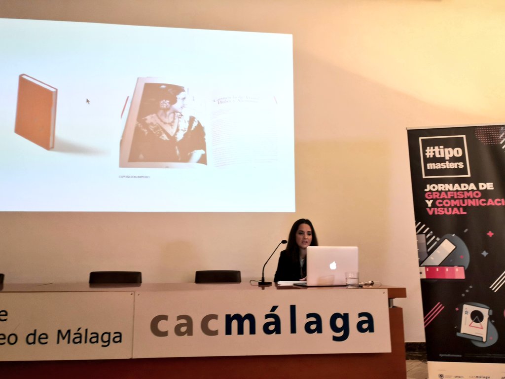 Buscar o escoger proyectos con los que nos sintamos identificadxs, crear un idilio con nuestros proyectos... Para que el resultado sea tal que este... Gracias, Estefi, crack <a href="/loveratory_/">Loveratory</a> #tipomasters4 #periodismouma #tipo1920 @cacmalaga