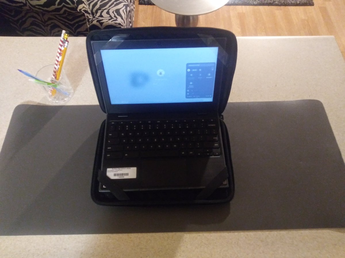 Checkout this desk pad for your computer. It serves its purpose for sure. amazon.com/gp/product/B07…