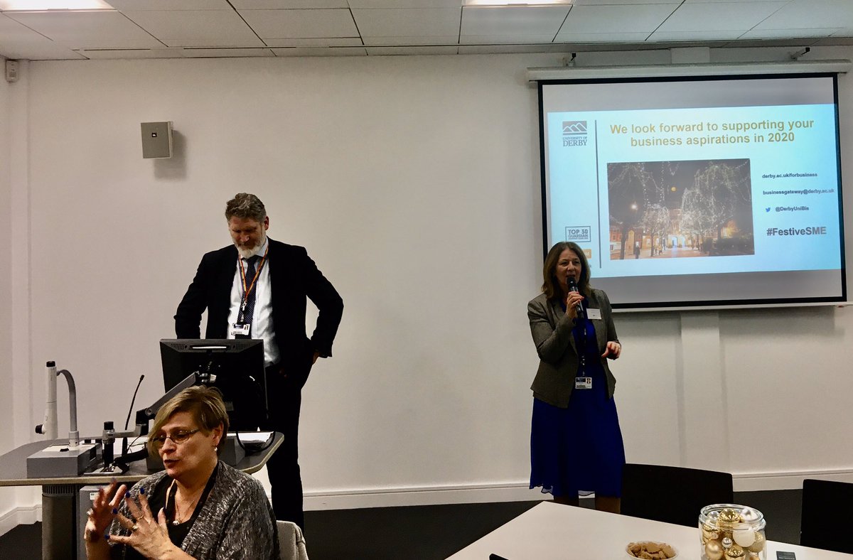 JonathanMLeach's tweet photo. A massive thank you to @DerbyUni for putting on the Enterprise SME Celebration event today. 
Great to see friends and colleagues including, @bevcr, @She_Ra1979, @Abbiburns,@motionvehicles, @awddevelopment, @wordbloke @HHMusicSam &amp; @eddcunliffe.
#networking https://t.co/upItccggBg