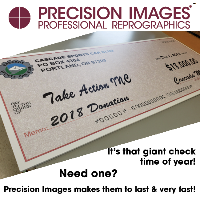 PrecisionImages's tweet photo. Sometimes, what you really need is a giant check. 

We can do that! Single use for keepsakes or dry erase to resuse. Make an impression and share your good nowes with a giant check! #GiantCheck #dryerasecheck #bigeventcheck #charity #supportlocal https://t.co/CVFNklKIV4