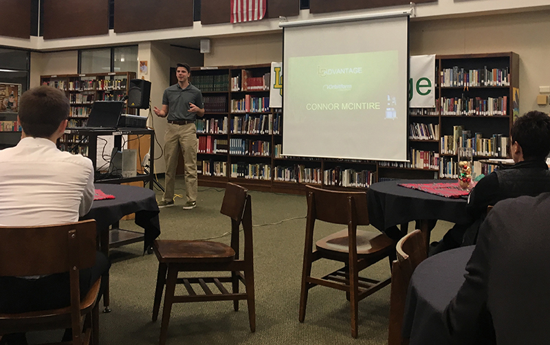 Orbitform's tweet image. Our fall high school intern rocked his &quot;Experience at Orbitform&quot; presentation this morning… Great Job, Connor!!!