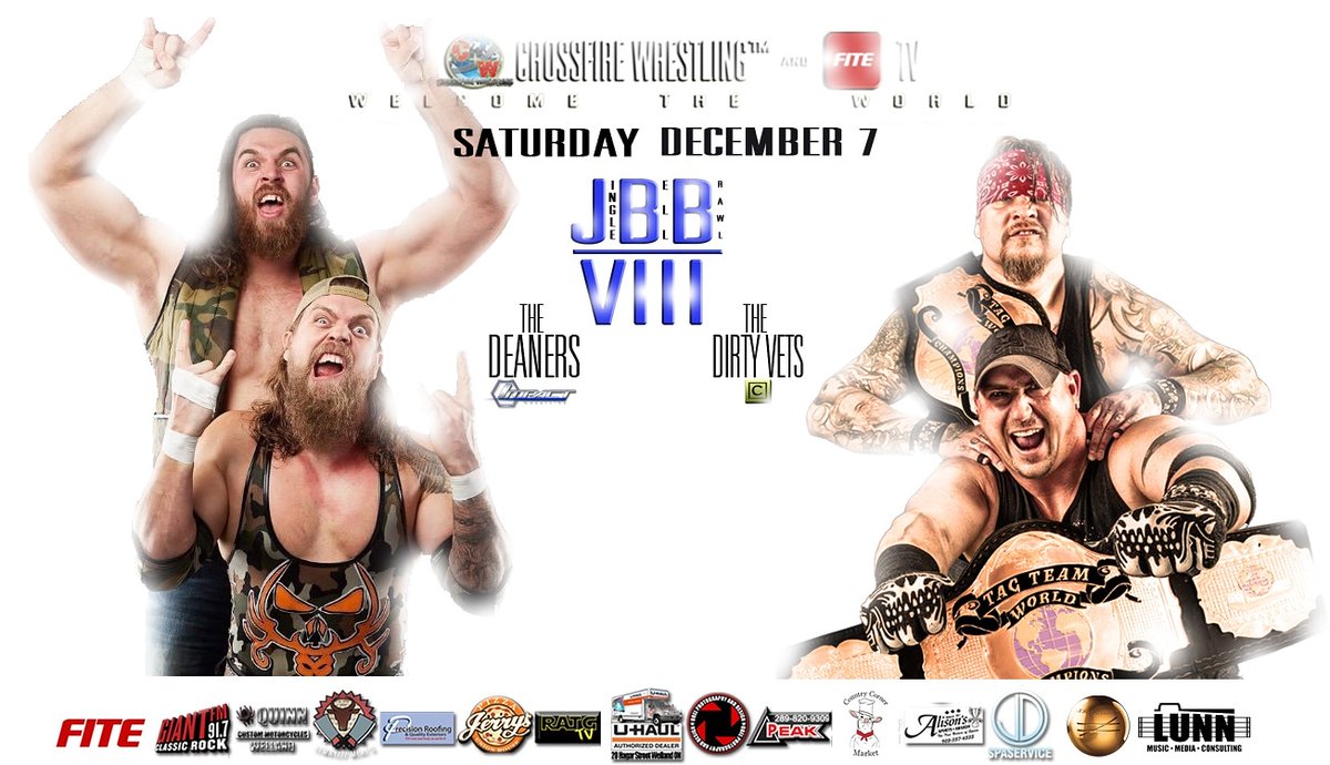 FULL MATCH!

m.youtube.com/watch?v=rtzd49…

<a href="/dirtyvets/">The Dirty Vets.</a> defending the <a href="/CrossfireCanada/">Crossfire Wrestling</a> tag team championships vs  <a href="/CodyDeaner/">Cody Deaner</a> <a href="/JakeSomething_/">Jake Something</a>
 #jinglebellbrawlviii  

<a href="/MovingNiagara/">Stephen Canjar</a> <a href="/917GIANTFM/">Classic Rock 91.7 GIANT FM</a> <a href="/pcporterca/">patrick porter</a> <a href="/Pizzajerrys/">Jerry Dipietro</a> @ubelcanada @CCornerMarket @markcustomryan <a href="/notorioustid/">Chris Tidwell fka Notorious T.I.D.</a>