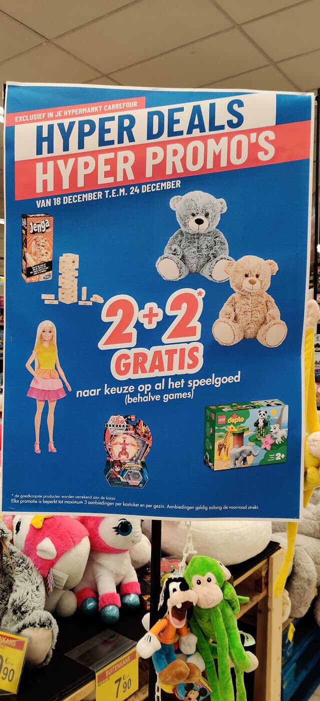 blouse uitlokken Roest DAVID on Twitter: "Nog opzoek naar leuke cadeautjes 🎁🎁?Nu in de #Carrefour  België 2+2 gratis op alle speelgoed. #LEGO valt hier natuurlijk ook onder.  #LegoTipper https://t.co/nO0liwqH4v" / Twitter