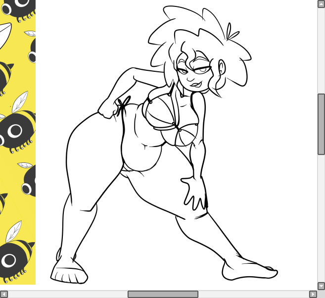 StudiosSub's tweet photo. *Staring: #DoubleBee.
#ocfemale #sexygirl #originalcharacter #digitalartwork #BeautifulGirl #drawthisinyourstyle #digitalcolor #bigtits #voluptuousfemale #scribble #voluptouscurves #BigHips #HugLegs #HugeBoobs #CurvyVoluptuous #chubbychick #ChubbyGirl #ChubbyWoman #Thicc. https://t.co/zLPhbgCeAg