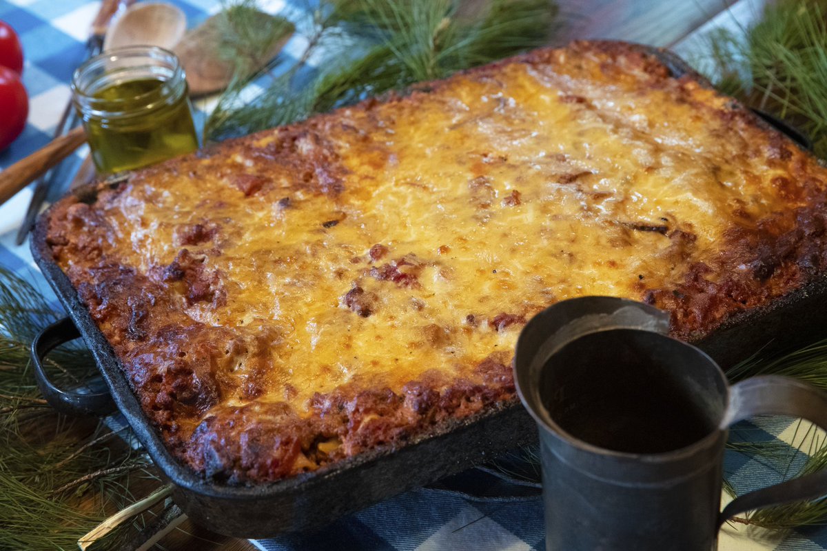 TheOutdoorsChef's tweet photo. It's Wild Game Wednesday and @TheOutdoorsChef back from Montana with Elk in mind! “Fire-Roasted Wild Elk Lasagna” Learn from the pros and visit our YouTube Channel @RealTimeOutNet to watch the cooking video! #WildGameWednesday #WildtoTable #SureFireRecipes #wildelk https://t.co/pm3MCrpdTs