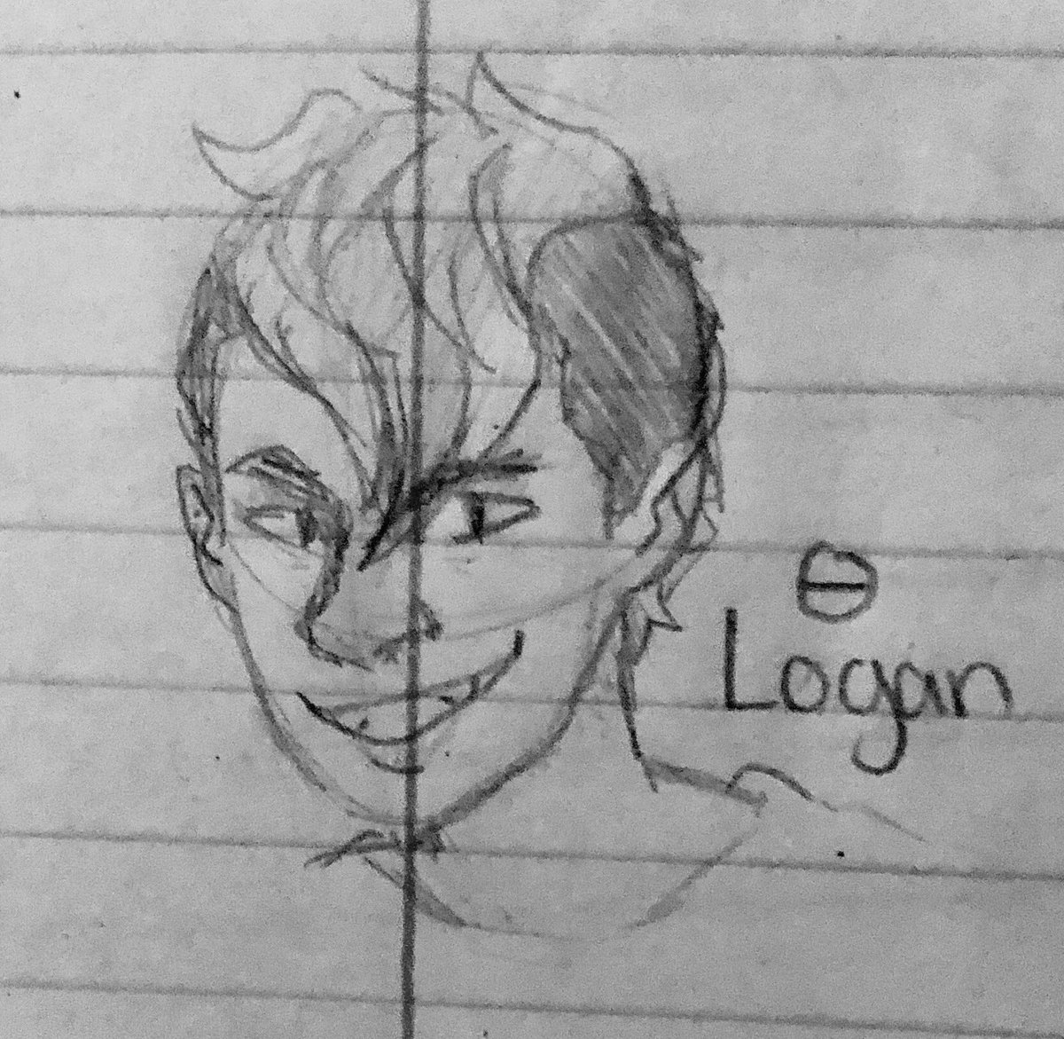 Was digging through some old notebooks and found what I think are some of the oldest drawing I still have of my OC Cyrus (formerly Logan) and comparing them to what his design is like now..... wow 