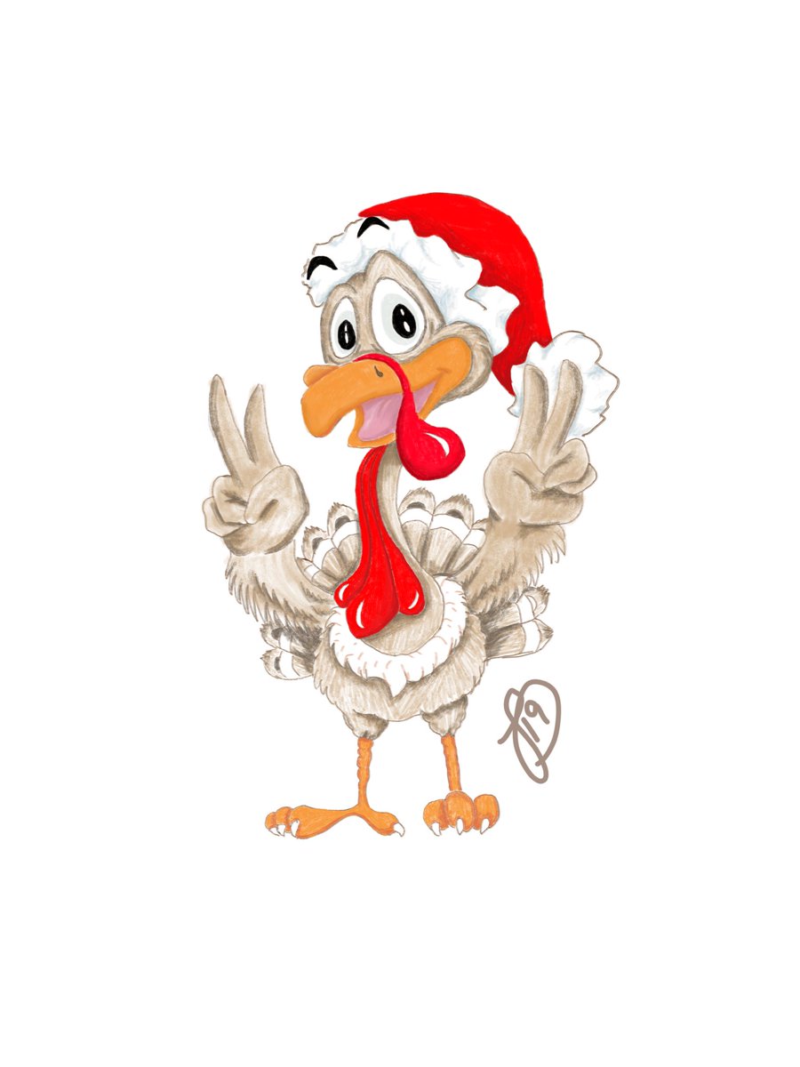 neonblaze72's tweet photo. #zoesdrawcember2019 #turkey #festiveillustration #artyadvent #illustration #christmasart https://t.co/NIyDzp8aIa
