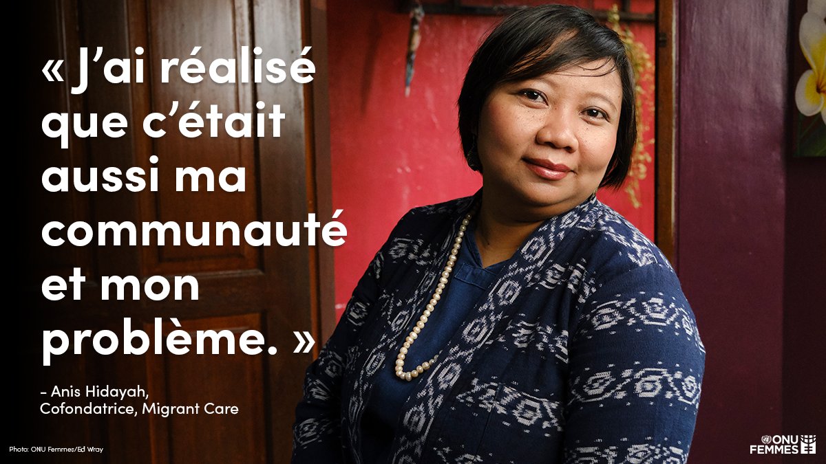 ONUFemmes's tweet photo. Grâce au travail de militants, les femmes indonésiennes travaillant dans le secteur informel à l'étranger bénéficient désormais d’une protection juridique contre l’exploitation :
https://t.co/70Hef4zfJR
#JournéeDesMigrants #ProgresDesFemmes2019 https://t.co/Swdj9VFmuM