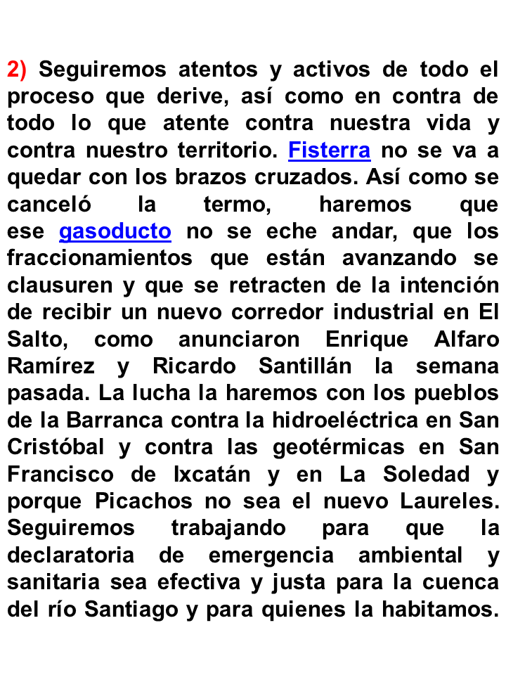 unsaltodevidaac's tweet photo. Buenas tardes, sobre el anuncio que hizo ayer el @GobiernoJalisco  sobre la cancelación de la #Termoeléctrica "La Charrería" es reflejo de la lucha de los pueblos. 

((@SEMARNAT_mx ,@GobiernoJalisco , @EnriqueAlfaroR . @RSantillanCts , @SemadetJal , #ElSalto #Juanacatlán )) https://t.co/WzVmOLcFVG
