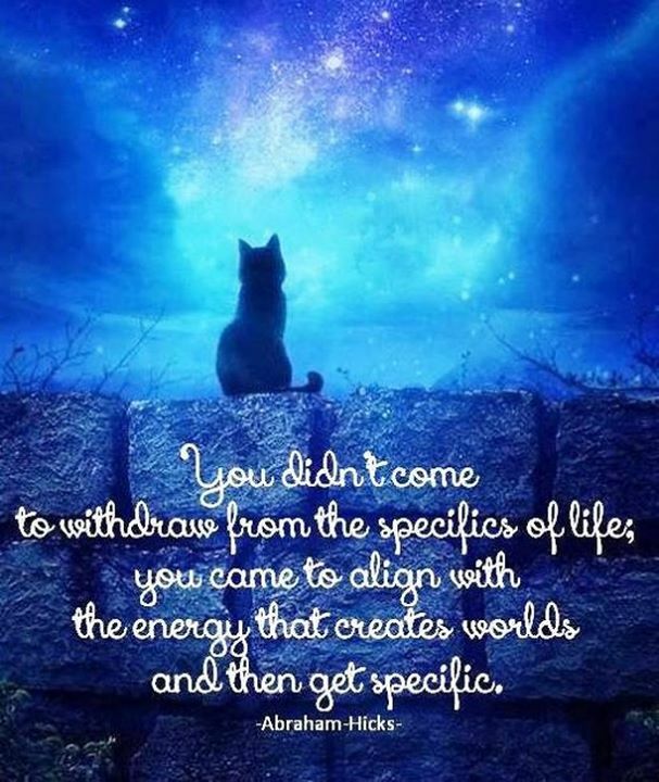 abraham_hicks_'s tweet photo. Align with the energy that creates worlds #getinthevortex #fairytalelife #abrahamhicksquotes #estherhicksabraham https://t.co/MatN385Vl9