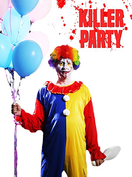drliebenstein's tweet photo. A killer clown? Kind of a Shaun of the Dead vibe? Check out award winning @KillerPartyFilm on Amazon today! #horror #supportindiehorror #horrormovies #clown https://t.co/1Gn824F92k https://t.co/aeipNqpB95