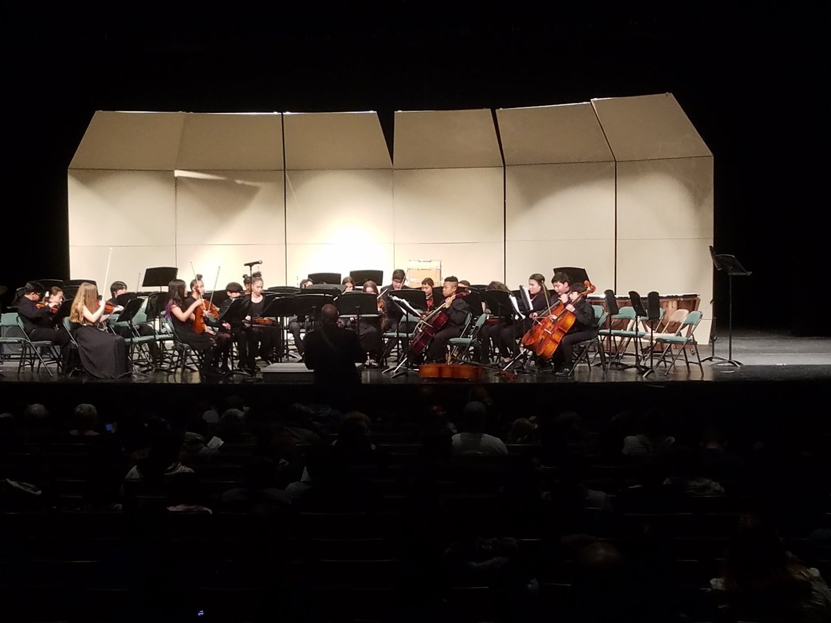 NMMS_Chorus's tweet photo. Instrumental Concert is about to start! Good luck NMMS Band &amp; Orchestra students! https://t.co/naVTfYDj0i