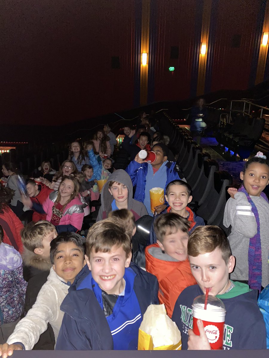 The group of fourth graders had a fun time at the movies today! 🎥 🍿 <a href="/OakGroveES40/">Oak Grove ES</a> <a href="/RooneyAngelina/">Angelina Rooney</a> <a href="/DawnTurpinO/">Dawn Turpin-Orgetas</a> <a href="/WCSDEmpowers/">WCSDEmpowers</a>