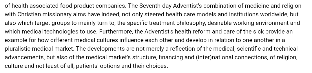 BelindaFettke's tweet photo. Adventist influence Sweden @fleroy1974

"The developments are not merely a reflection of [...] but also the medical market's structure, financing &amp; (inter)national connections, of religion, culture &amp; not least of all, patients' options &amp; their choices."

https://t.co/RrltHaeqRl https://t.co/khy2oZ2qTS