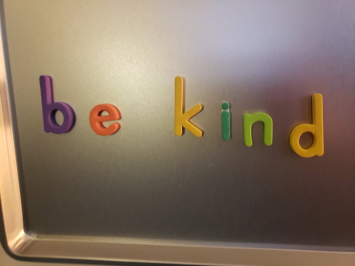 WilsonWAWM's tweet photo. A student stopped by Mrs. St. Martin's office for a quick break and left a sweet reminder on the letter board! This week, we are focusing on acts of kindness and community as part of our PBIS "Don't Be a Grinch" challenge! #wilsonwawm #wilsonproud #wawmproud https://t.co/1YaIehBMs3