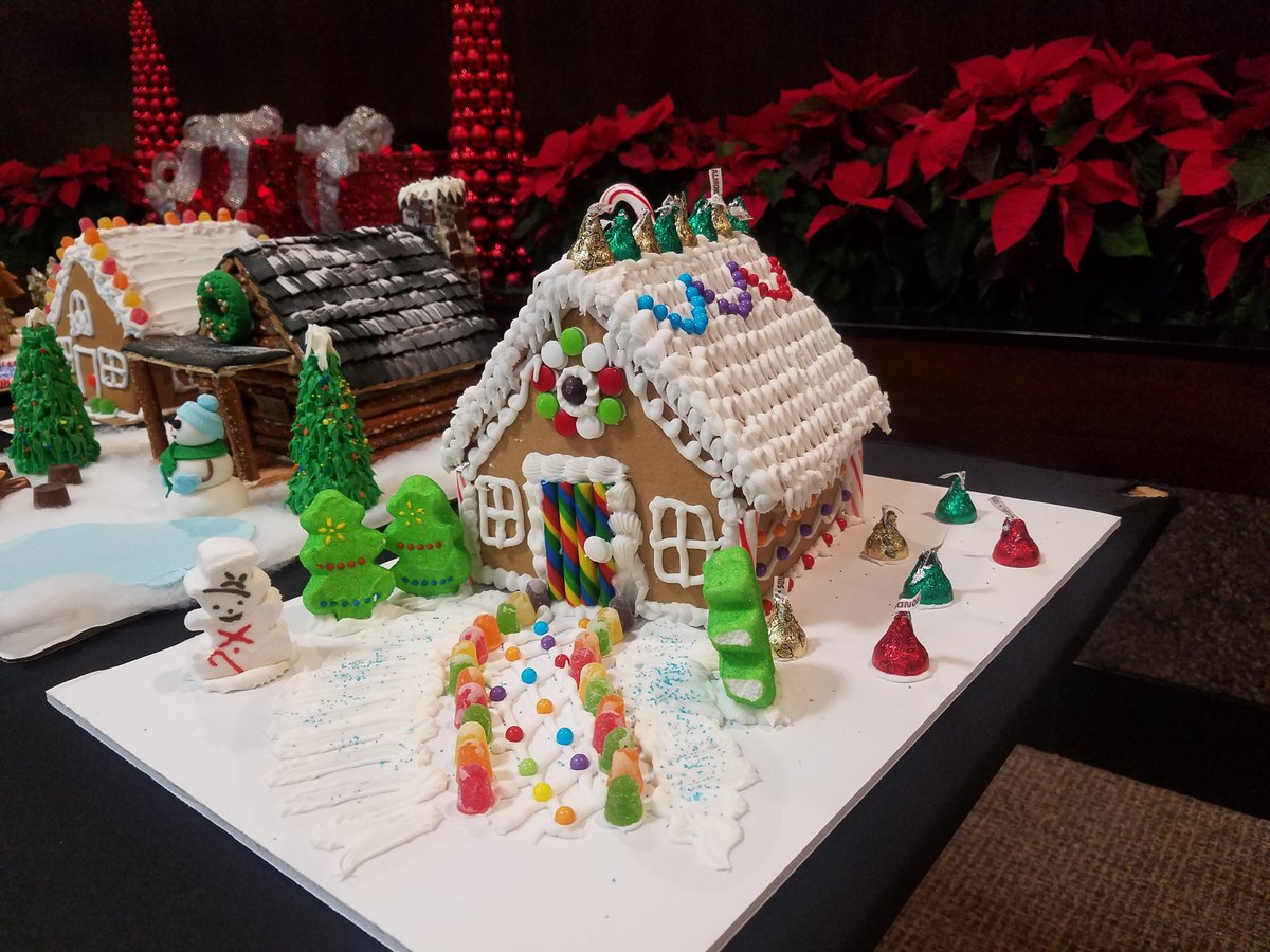 ActiveBatch's tweet image. This is the official 2019 ASCI entry for the building gingerbread house contest. Wish us luck! Votes are tallied in the morning. 🤞🤞 #LifeAtASCI