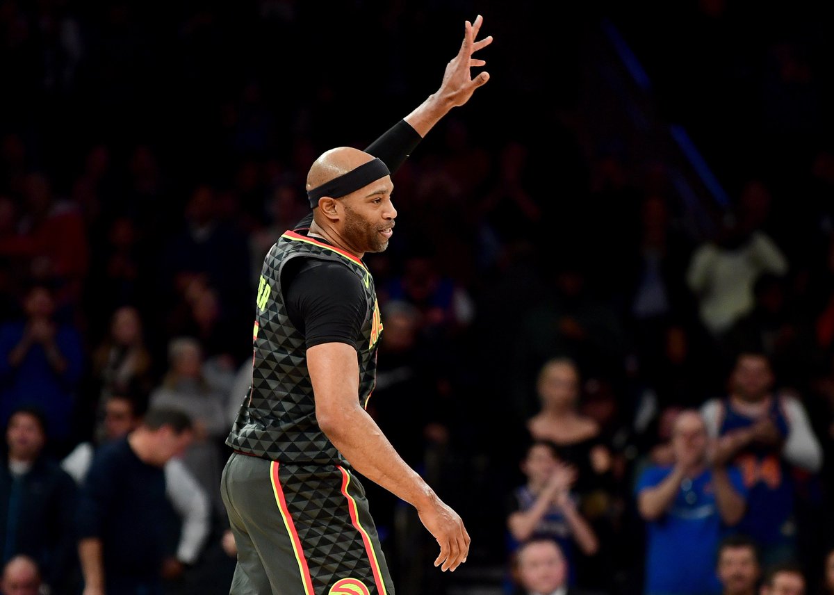 Wow <a href="/nyknicks/">NEW YORK KNICKS</a> fans thank you for the love on my last visit to the Garden as a player... Much Appreciated!!!!! It’s been real.....