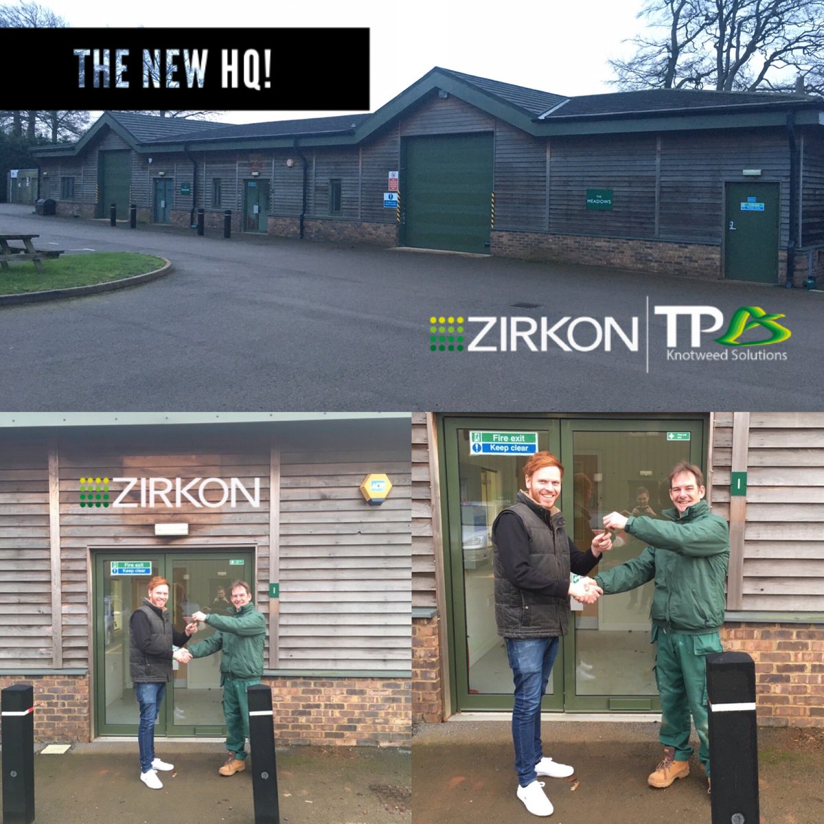 ZIRKONGROUP's tweet photo. Introducing our new HQ in Banbury, Oxfordshire! Bring on 2020! 

#newoffice #office #movingoffice #business #zirkon #tpknotweed #construction #surveying #property #remediation #environmentalservices #japaneseknotweed #landservices #ecology #asbestos #newyear #banbury https://t.co/uxTD7ItM8l