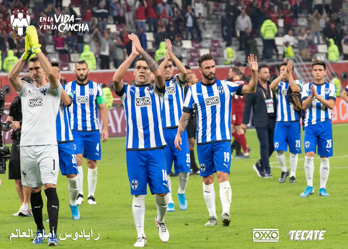 Rayados's tweet image. 🏆🇶🇦| #FamiliaRayada, gracias por acompañarnos en este sueño. No lo pudimos lograr, pero por México, por el Club y por nuestra Afición dejamos todo en la cancha.

Esto no acaba, seguimos soñando y luchando en Azul y Blanco🔵⚪️

#LosRayadosAnteElMundo
#EnLaVidaYEnLaCancha