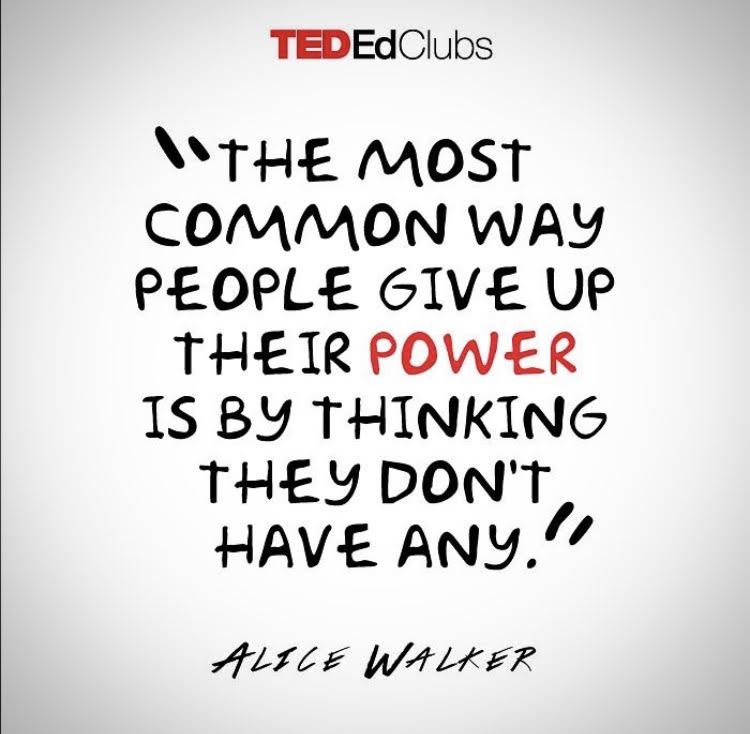 Anybody can make a difference.