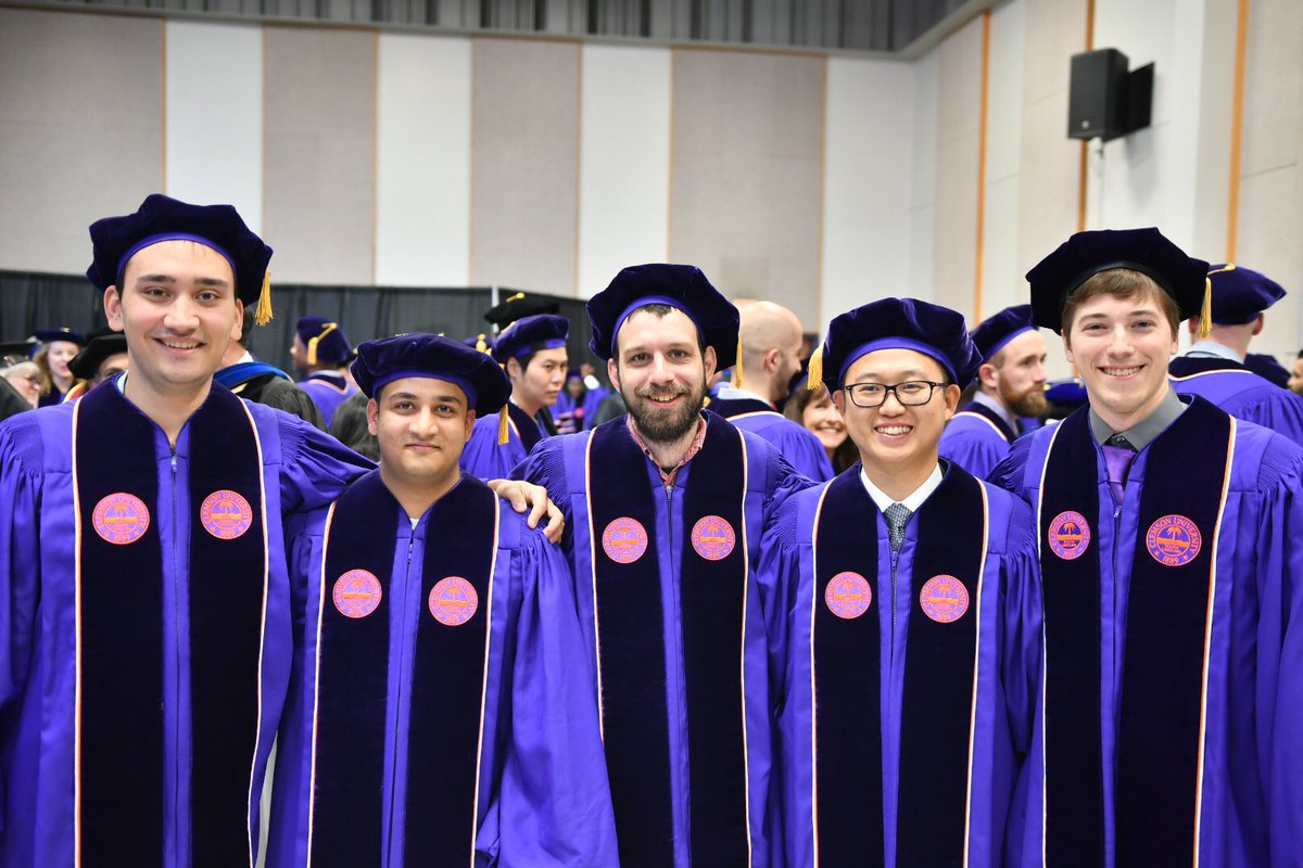 yangyhe's tweet photo. Today I graduated as a Computer Science PhD from Clemson University! Thanks to my advisor, Dr. Bart Knijnenburg! He is the best and coolest professor you’ll ever meet! I really appreciate all his help! @usabart #tigerphd @HATLabClemson #phdlife https://t.co/zF61yXJMMe