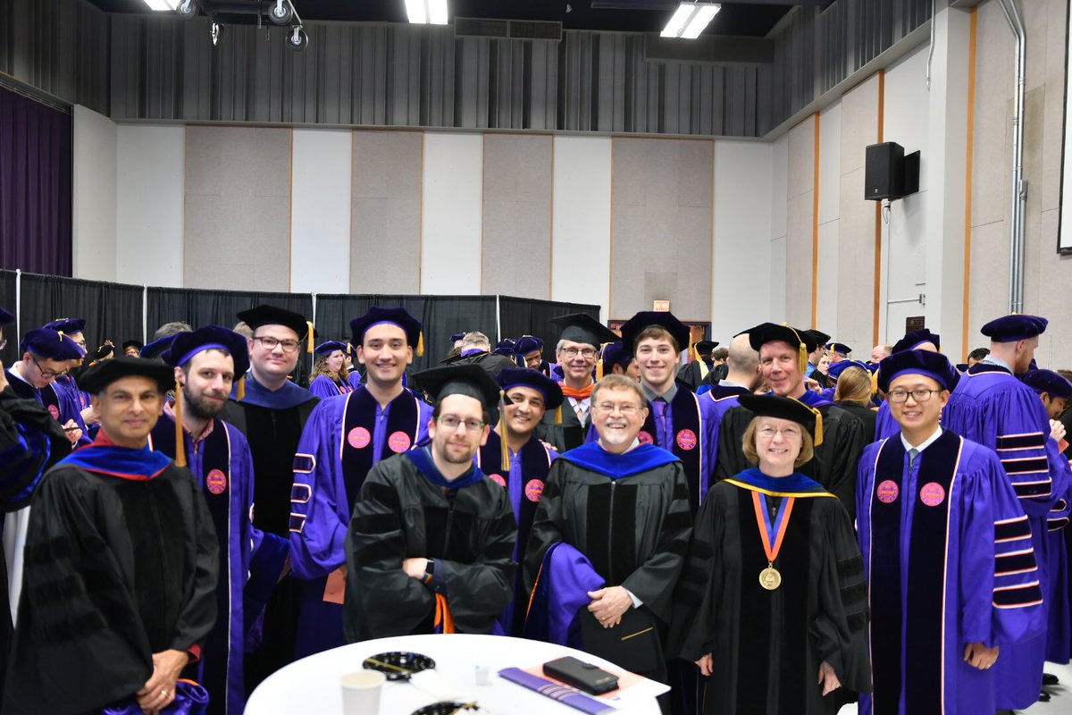 yangyhe's tweet photo. Today I graduated as a Computer Science PhD from Clemson University! Thanks to my advisor, Dr. Bart Knijnenburg! He is the best and coolest professor you’ll ever meet! I really appreciate all his help! @usabart #tigerphd @HATLabClemson #phdlife https://t.co/zF61yXJMMe