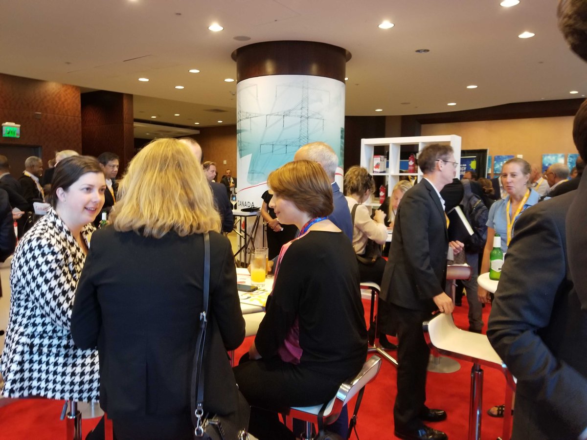 TCS_SDC's tweet photo. This fall, #CdnBiz joined us at #CREF19 and @WEFTEC to get connected to potential buyers and partners in the $1.15 trillion global #cleantech market. Join us there again next year! #TCS2019 https://t.co/rCHAxAIuGY