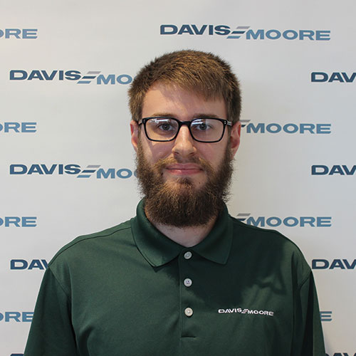 Today is Jonathan Peek's 5-year work anniversary at Davis-Moore! Congrats Jonathan!