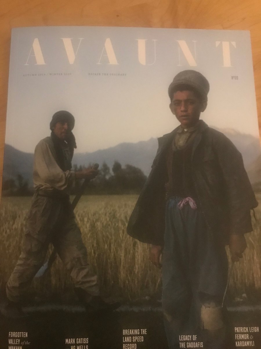 I have a feature on women's football in the Middle East in the new issue of Avaunt magazine, which is beautifully put together and full of interesting stories avauntmagazine.com/shop/