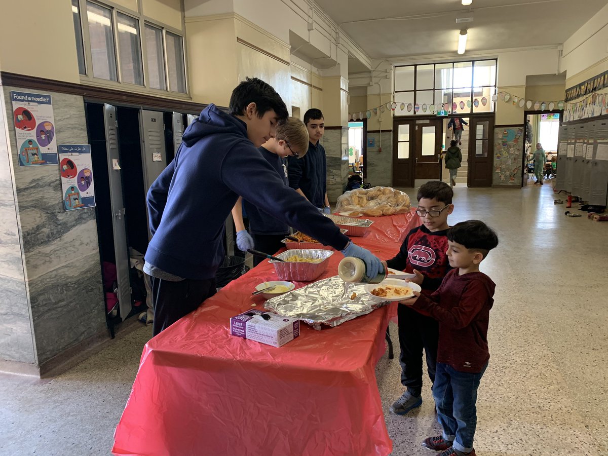 RFlynn5's tweet photo. One of my favourite parts of special days @PrinceEdwardPS is the caring and support that our Intermediate students demonstrate towards our younger students 💜 @MrsIandolo @gecdsbpro @7WPacers @jillian_pizzo @HFreedman88 https://t.co/p3wrqpletE