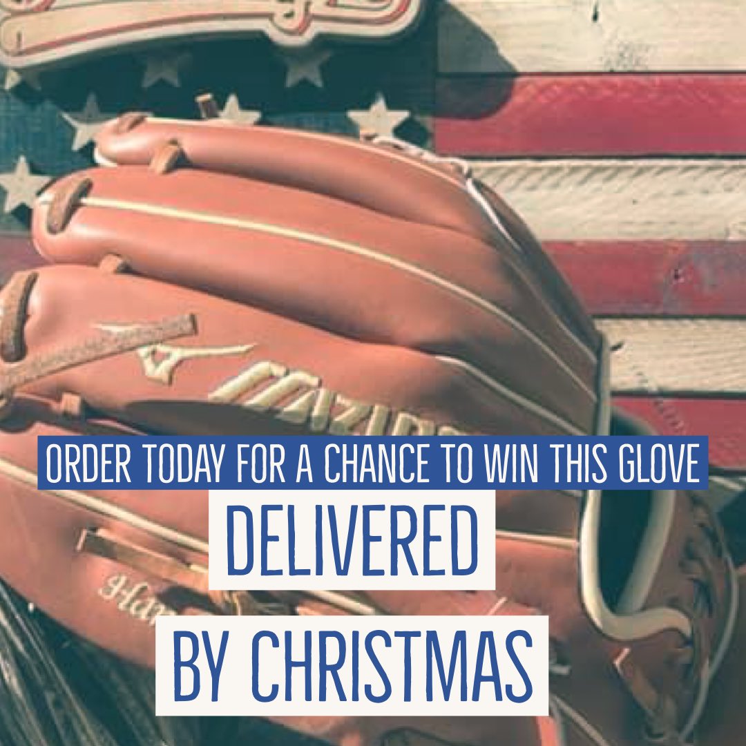 Order from any of these stores today &amp; automatically be entered to win this brand new Mizuno Glove 

longhornfanwear.com
bearfanwear.com
wildcatfanwear.com
lionsfanwear.com
cavalierfanwear.com
Or get your #JoMoStrong Shirt from daculafanwear.com