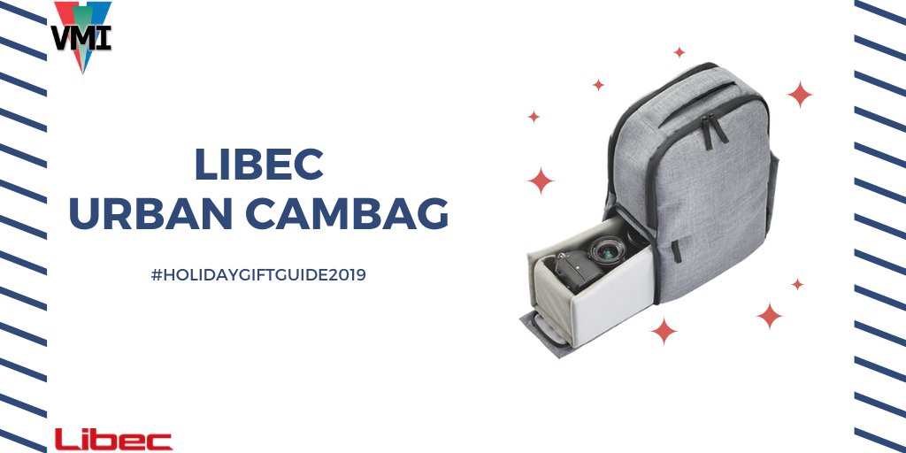 vmivideo's tweet photo. Libec’s new Urban Cambag is not your typical camera bag. Equipped with 2 storage spaces, one for accessories and small items, while the other is to place your camera. Preorder the Urban Cambag by contacting VMI at 4087451700. #holidaygiftguide2019 #giftguide #GiftsDoneRight https://t.co/NCk8LJ2NVv