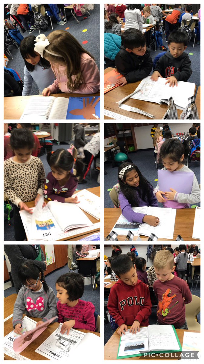 Kinder_Moose's tweet photo. Sharing our nonfiction caribou books with another class! @jammers_j @LindseyElem https://t.co/QHpMLwCiSw