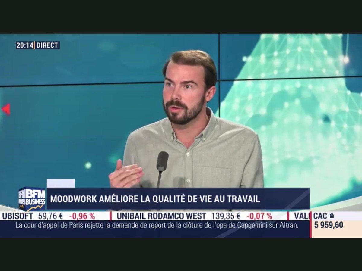 Moodwork (@mood_work) on Twitter photo 💪🏻 Notre CEO <a href="/BenBrion/">Benjamin Brion</a> était l’invité ce soir de <a href="/bfmbusiness/">BFM Business</a> dans l’émission de @SCouasnonBFM pour parler de #QVT et de notre levée de fonds de 2M€ auprès de <a href="/Newfund/">Newfund</a> ! 💪🏻 Notre CEO <a href="/BenBrion/">Benjamin Brion</a> était l’invité ce soir de <a href="/bfmbusiness/">BFM Business</a> dans l’émission de @SCouasnonBFM pour parler de #QVT et de notre levée de fonds de 2M€ auprès de <a href="/Newfund/">Newfund</a> !
