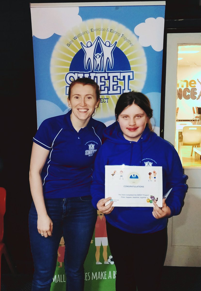 Huge congratulations to our families completing the SWEET Project. It's been a wonderful 10 weeks working with these families. 

Delighted to see children improve and come out of their shell.