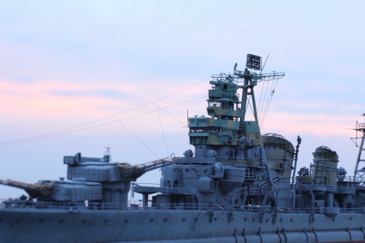 片渕監督に監修していただきながら重巡「青葉」を製作したのは、当初の