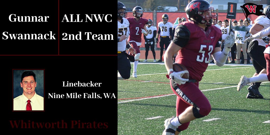 WhitworthFB's tweet photo. Congrats @gswannack12 #GoBucs https://t.co/UruRr0NA3H