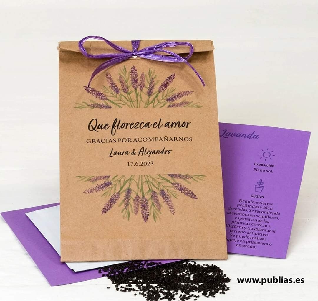 😍 #DETALLE_BODA 😍
🌾SEMILLAS DE LAVANDA 🌾
.

#detallesqueenamoran #bodas2020 #detallesparabodas #detallespersonalizados #lavanda #sobreslavanda #semillas #semillaslavanda #detallesparaeventos #detallesBBC #boda #novios #novios2020 #queflorezcaelamor