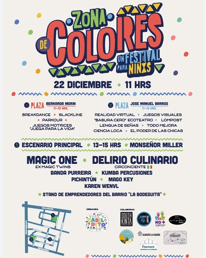 🇨🇱 #SANTIAGO Este dom. 22 vayan a disfrutar de las actividades preparadas por l<a href="/s/">『S』</a> vecin@s de la Zona Cero para l@s niñ@s y sus familias #DELIRIOCULINARIO se presenta en el escenario de Monseñor Miller con Providencia entre 13 y 15 hrs #PlazadelaDignidad #CabilditoCultural