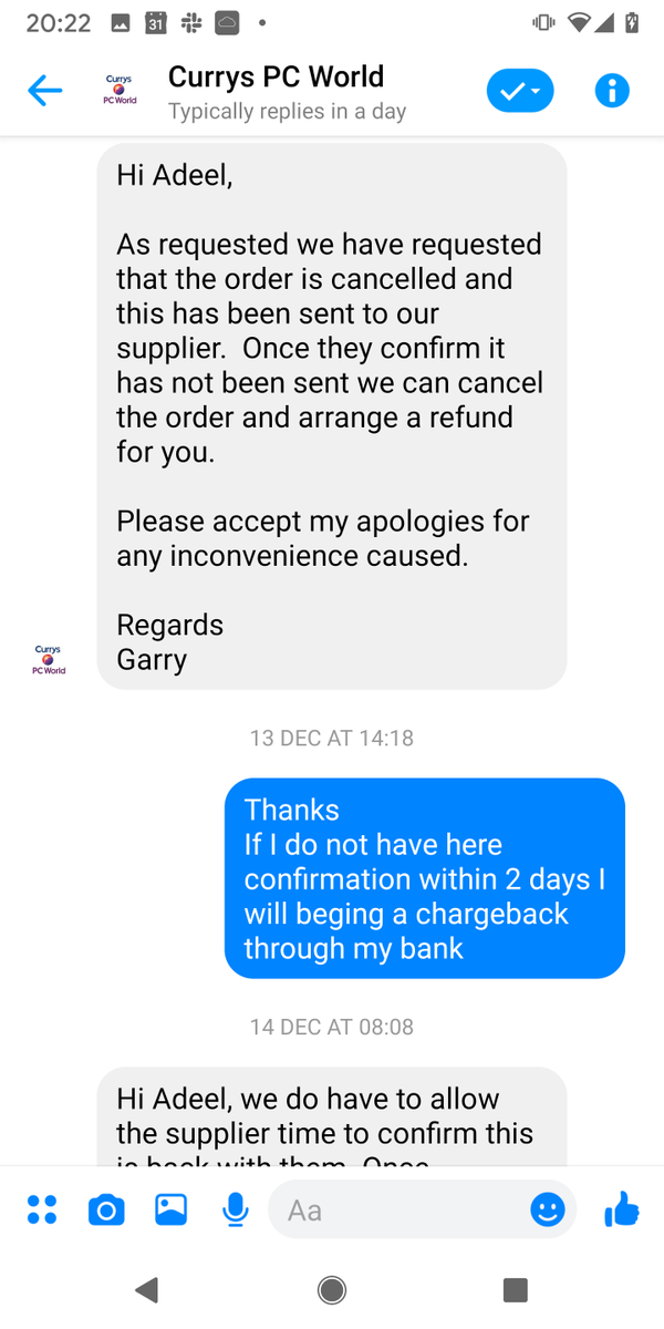 adeel718's tweet photo. @curryspcworld disgrace that I did not get my toaster delivered but even worse with your customer service. Not only do I want a full refund but I also want some goodwill because of all the hassle. https://t.co/sKF89TgGhA