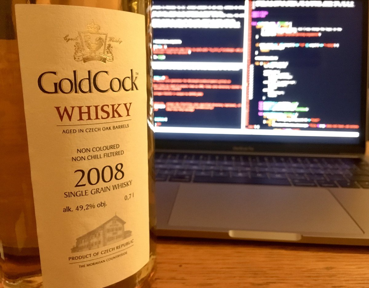 honza_kriz_bass's tweet image. #WhiskeyDrivenDevelopment
#GoldCockWhisky #CzechWhisky #RudolfJelínek