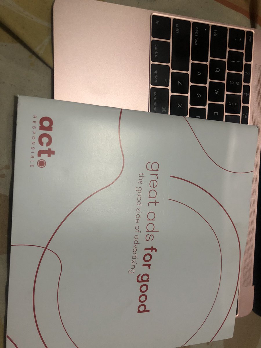 O_Gbemiro's tweet photo. One of my biggest moments this year was seeing the #WeGoVote campaign by @FourthCanvas get recognition across the world with a big one at at the Cannes Lions Int’l Festival.
The brochure for Act Responsible exhibition got to me today and memories of the process came pouring. https://t.co/XEcC2sJovS