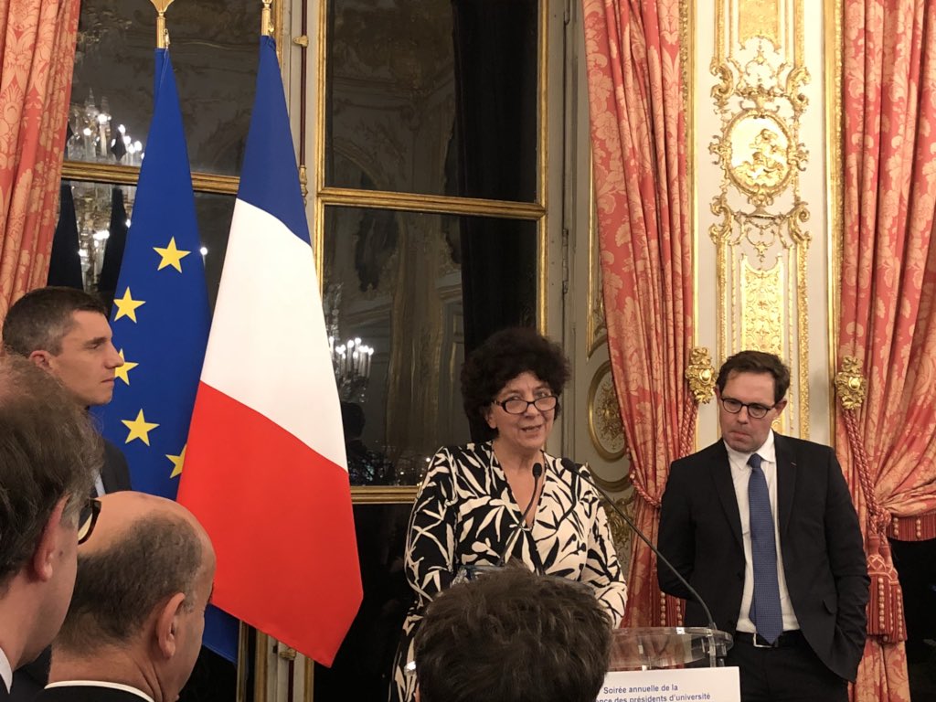 ChristelBeriot's tweet photo. Soirée annuelle de la CPU à l’Assemblée nationale. Frédérique Vidal : « Anticiper l’avenir autant que l’inventer. » https://t.co/1zHnHEDCWP