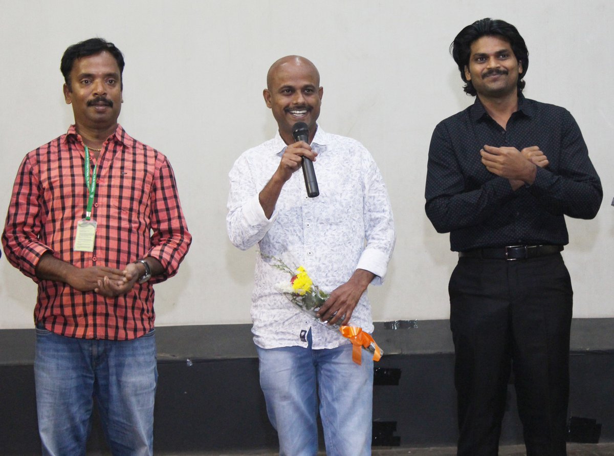 onlynikil's tweet photo. #ThozharVenkatesan Screening at #17thChennaiInternationalFilmFestival Photos

#Ciff2019 #CIFF @ChennaiIFF @Mahashivan @iharisankar @monicachinnako1 @madhaviharisank @x_sagishna @KalaFilms @VTcinemas @kvmothi  #amHariSankar  
@onlynikil @Rameshprabu16 https://t.co/Mc0dSexs2v